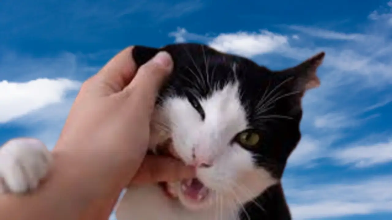 How to Stop a Cat from Biting